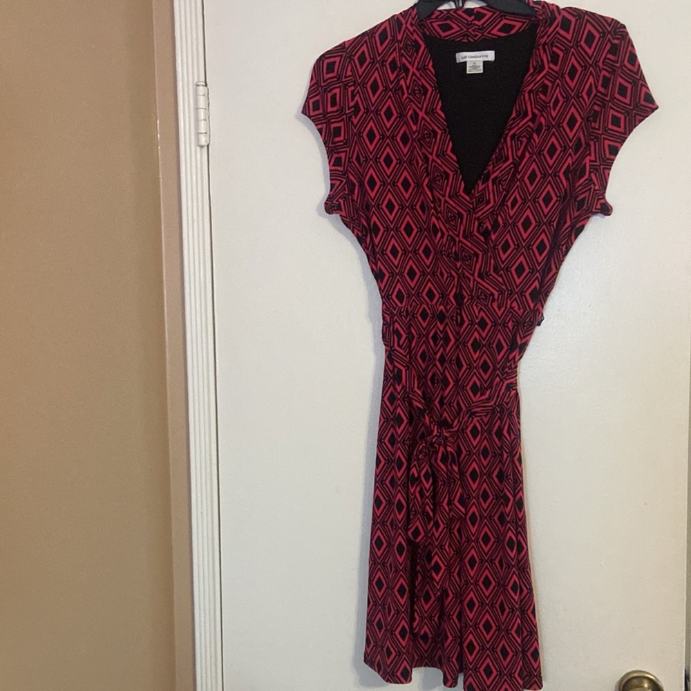 Liz Claiborne, XL, Pink/ black